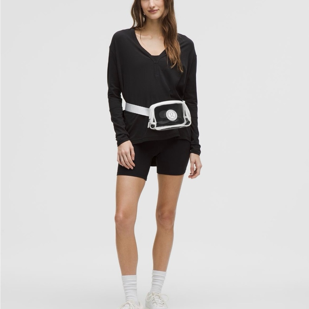 lululemon athletica White Clear Belt Bag